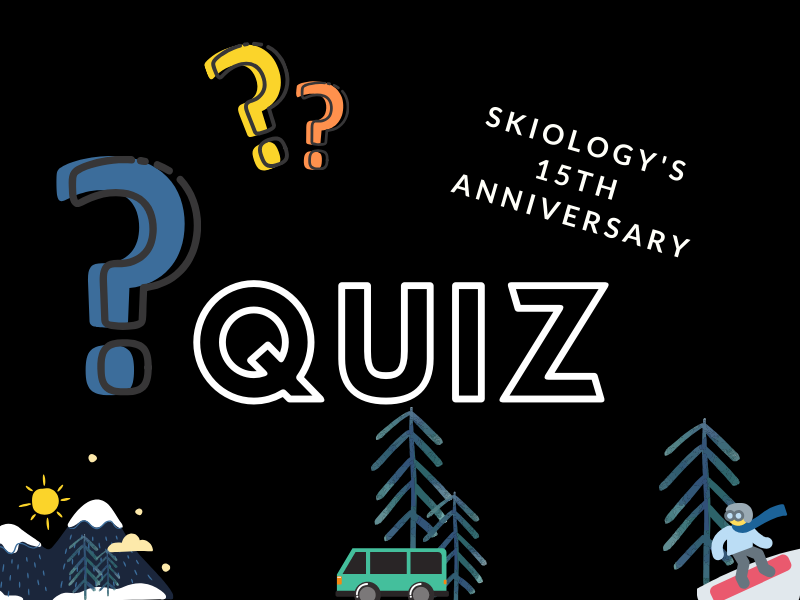 Skiology 15th anniversary quiz