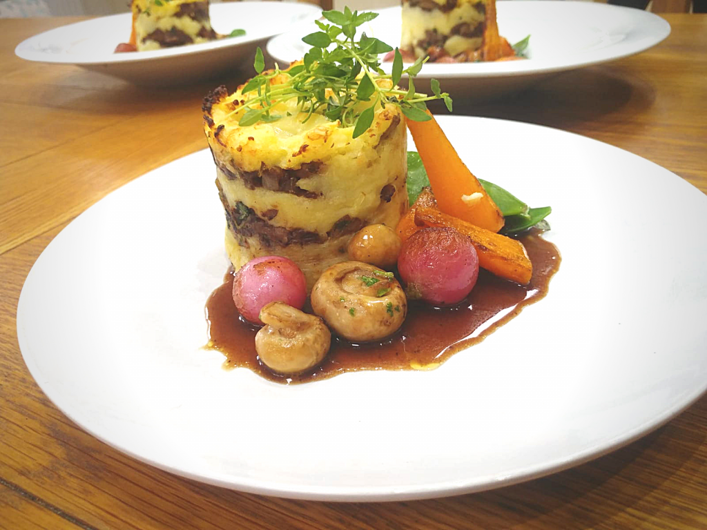 Duck parmentier