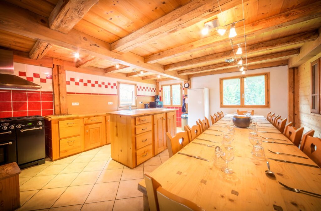 2. Atelier Dining Area and Kitchen