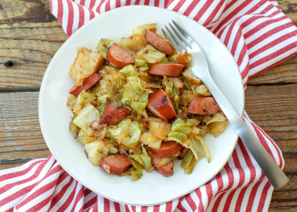 Cabbage and Sausage recipe