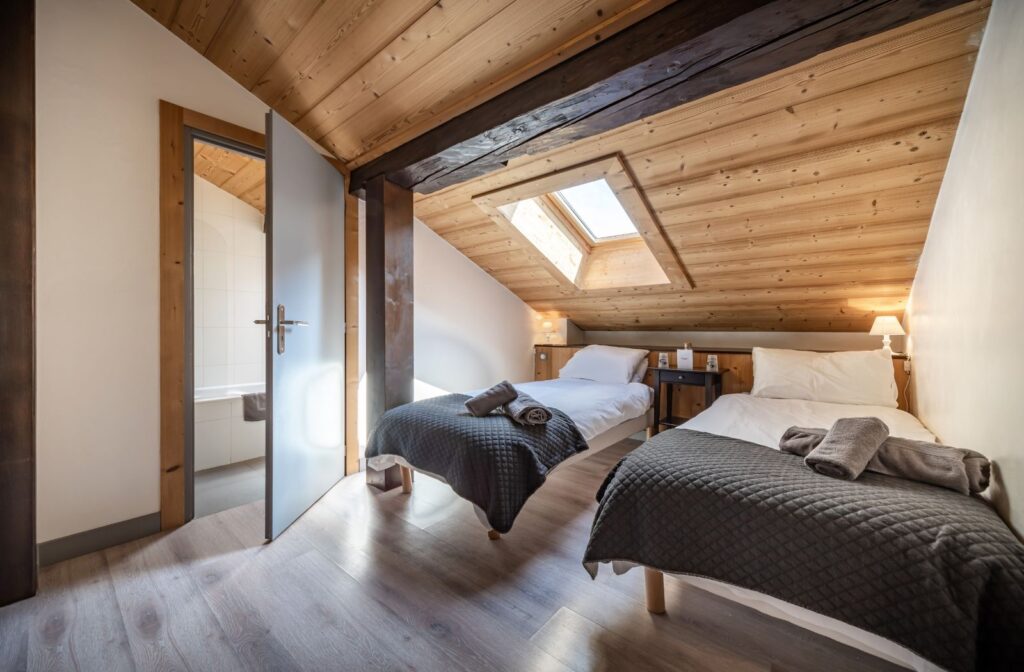 Room 1: Chevraux Chalet Ibex: Ensuite room 1- Chevraux