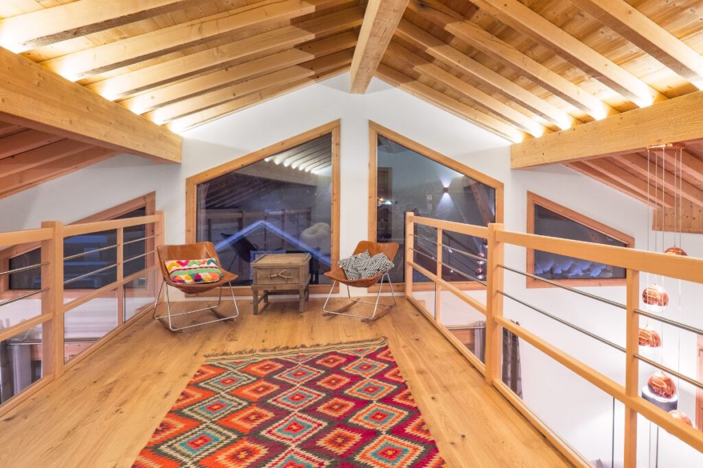 Colibris Penthouse Mezzanine The mezzanine at Colibri Penthouse