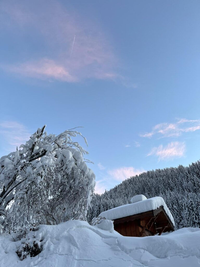 Morzine December skiing