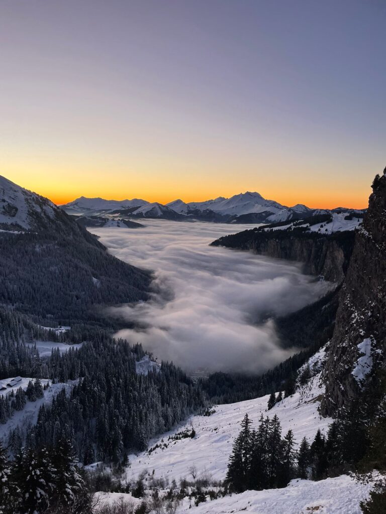 Morzine December skiing