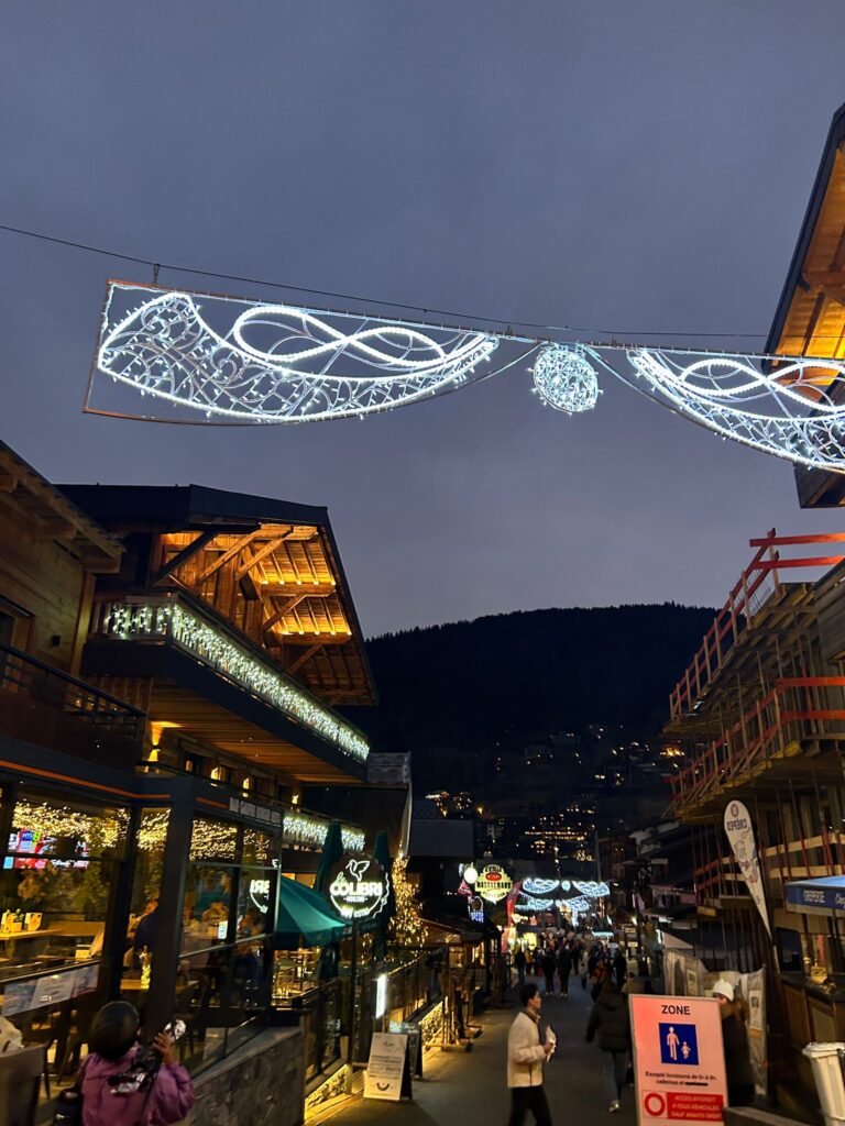 Morzine December skiing