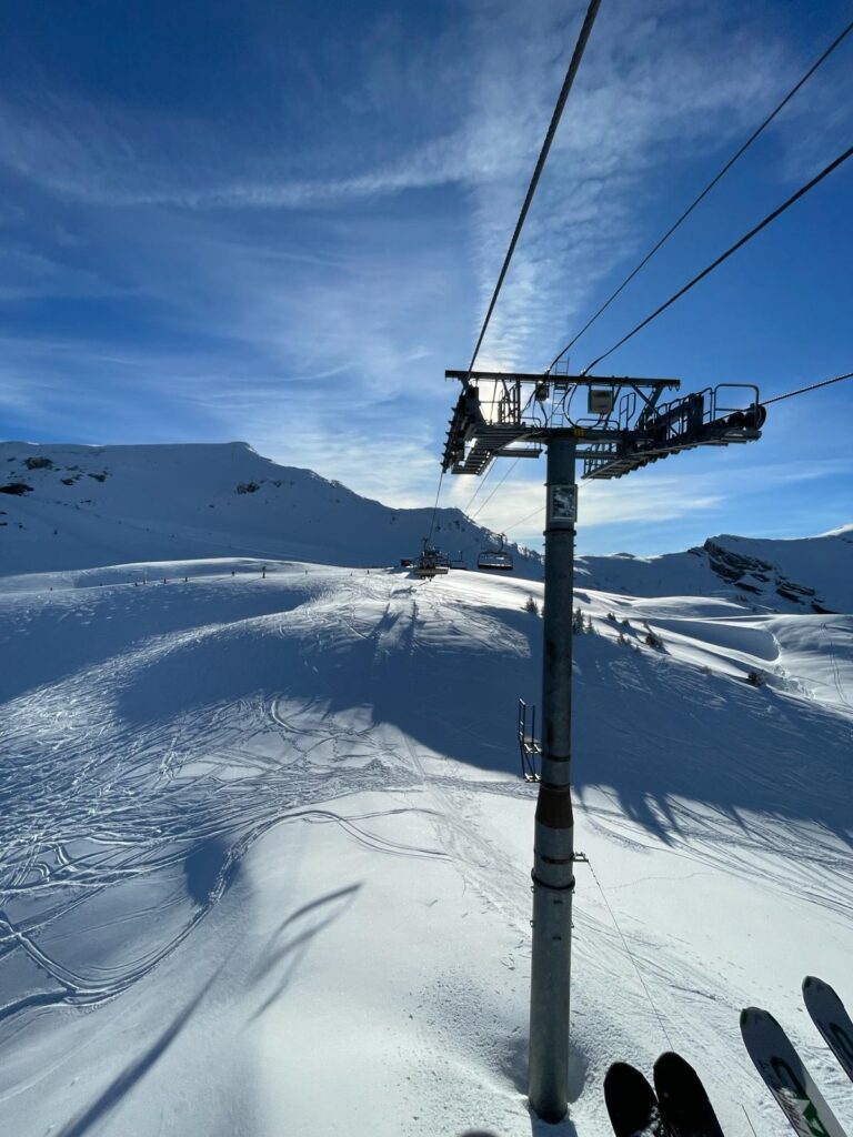 February skiing