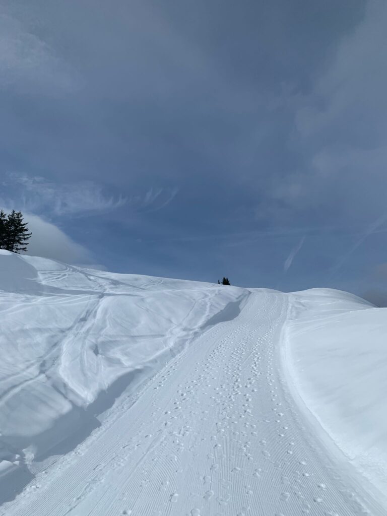 February skiing