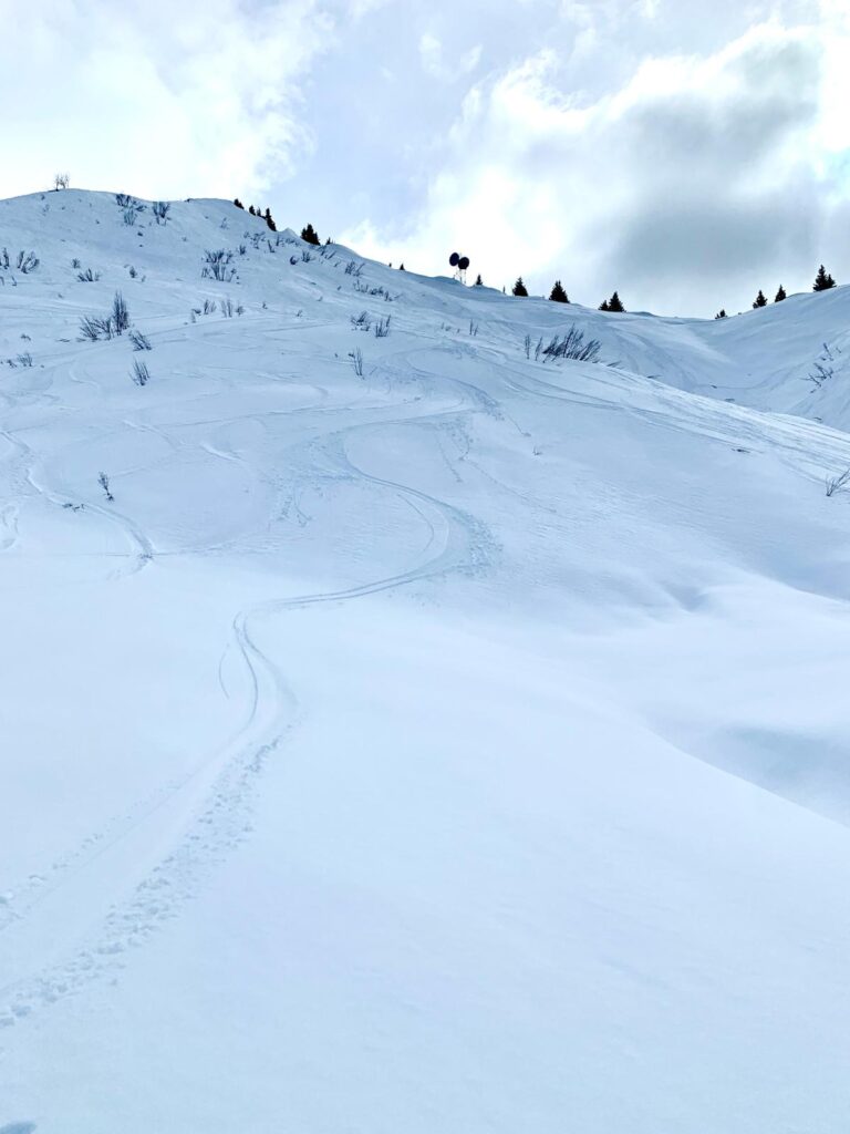 February skiing