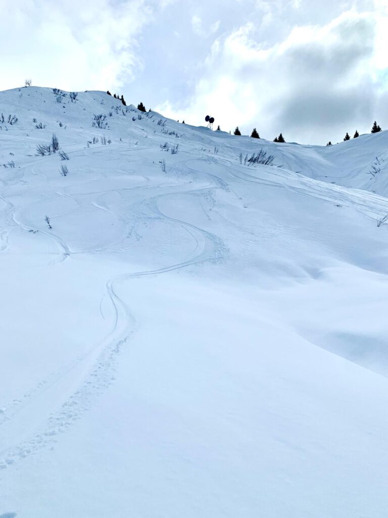 February skiing