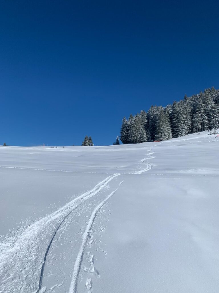 February skiing