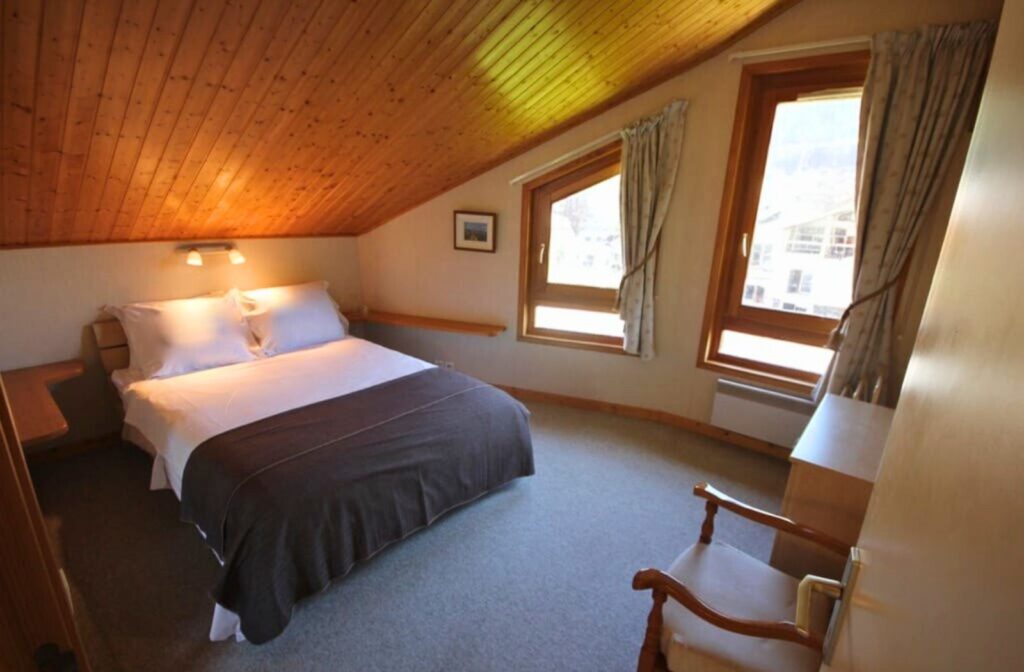 Grand Sapin- Room Sapin Double bedroom Sapin in the Grand Sapin Ski Chalet, Morzine.