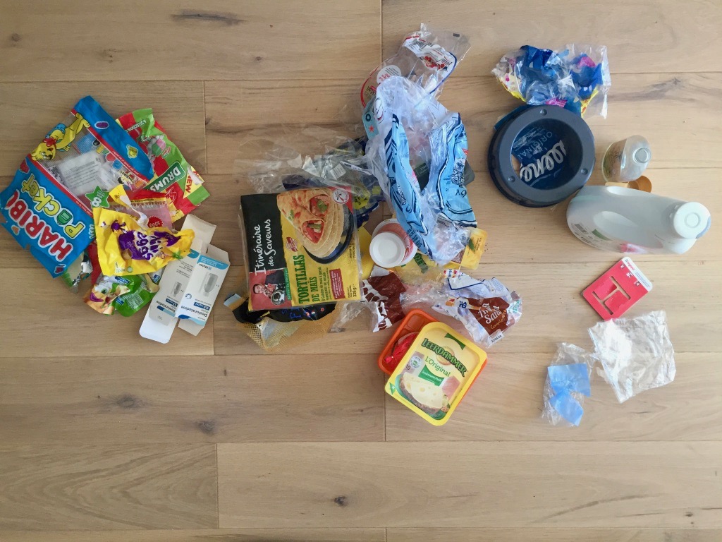 Weekly plastic waste and what we can do about it