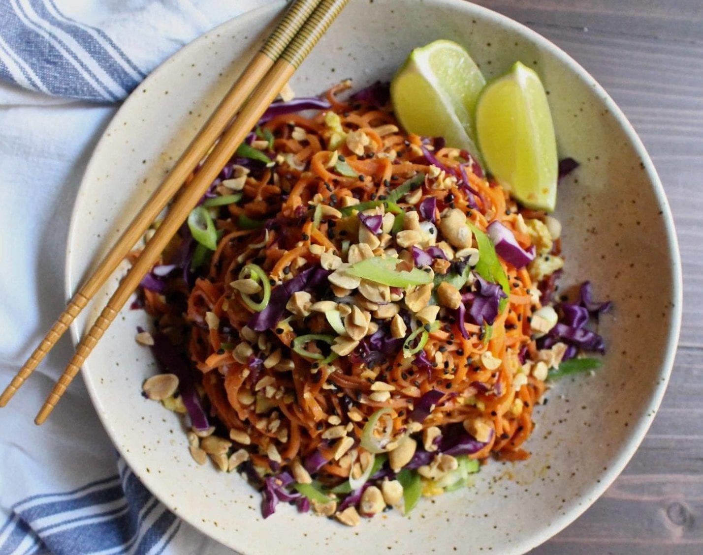 Vegan pad Thai recipe