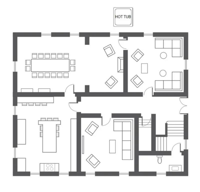 Le Manoir Floor Plan Ground Floor