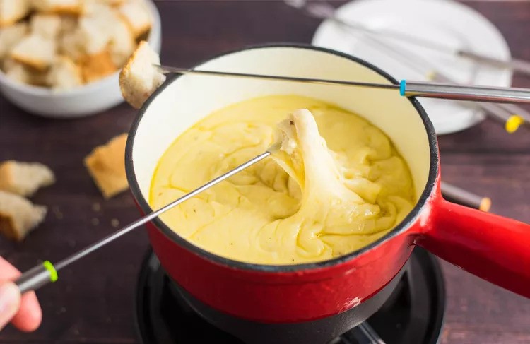 best cheese fondue in the portes du soleil