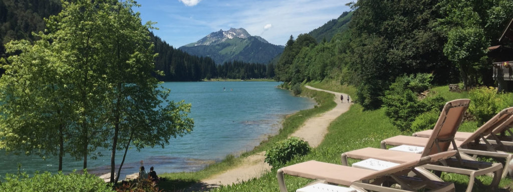 Summer in Morzine by Lac Montriond
