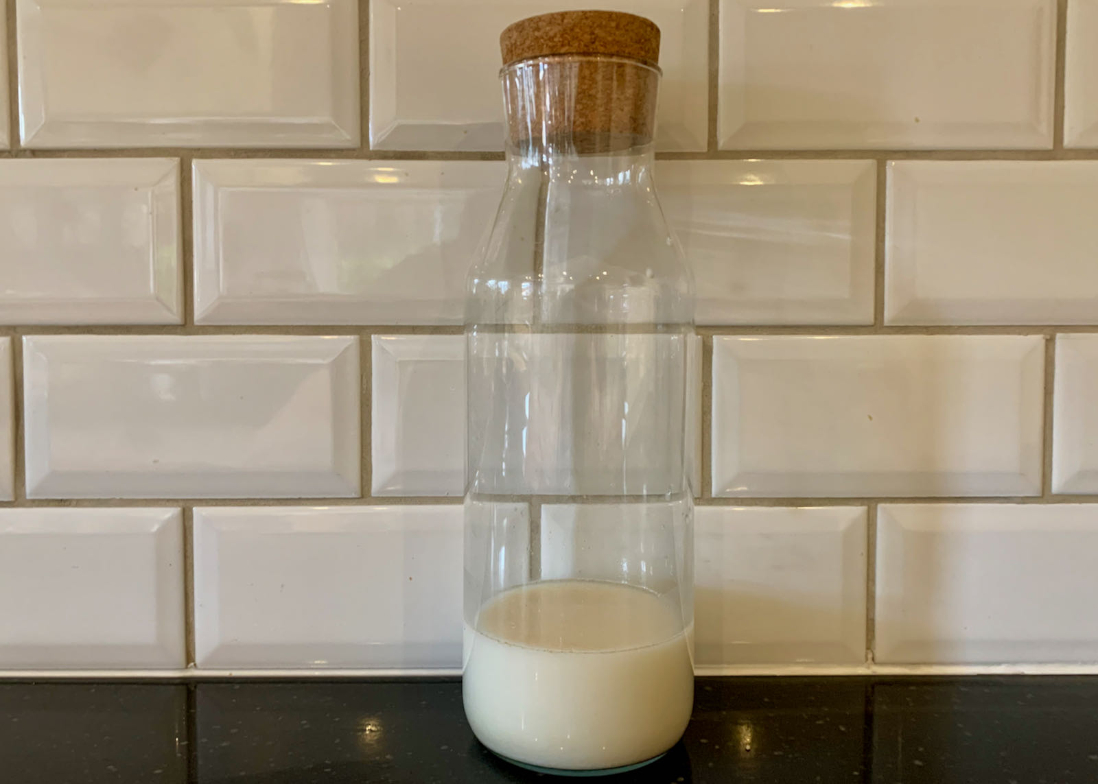 single use plastic free oat milk