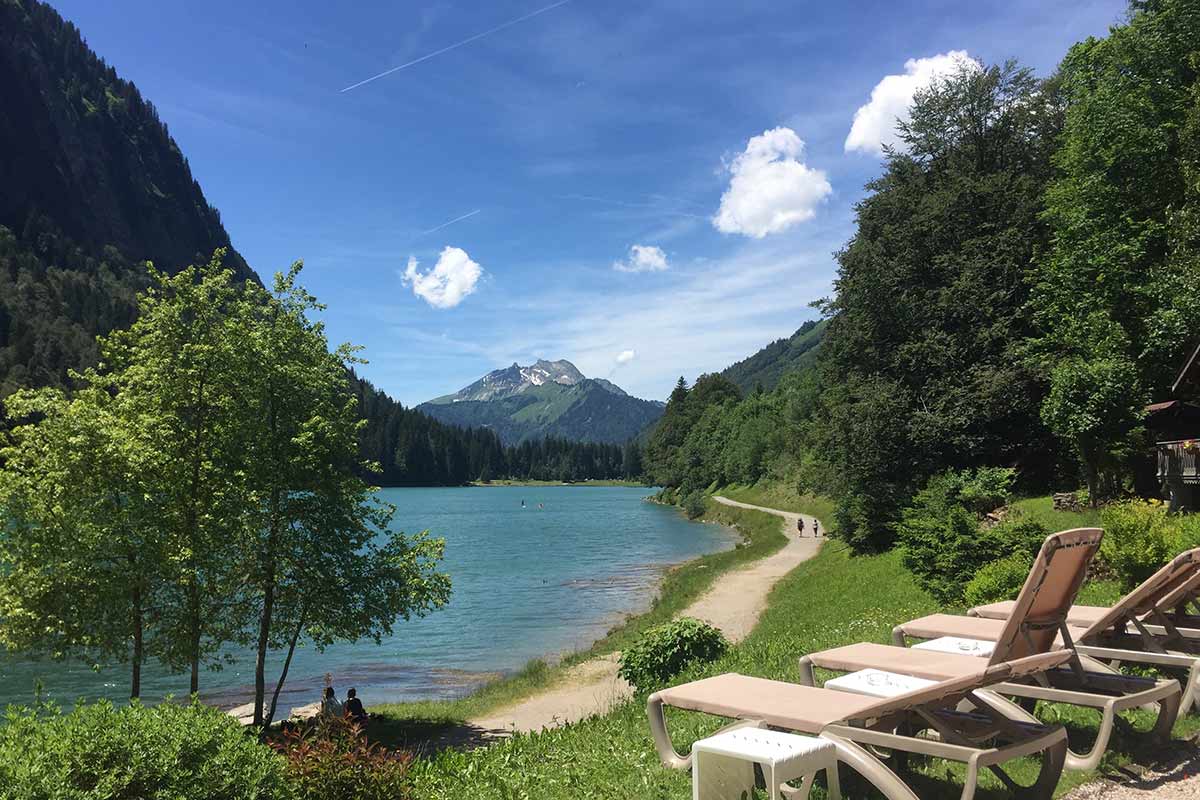 Summer chalets in the french alps - Morzine