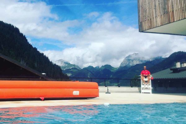 Summer chalets in the french alps - Morzine